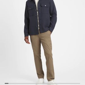 Banana republic aiden slim chino pants brown